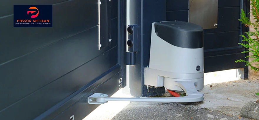 Installation de portail électrique