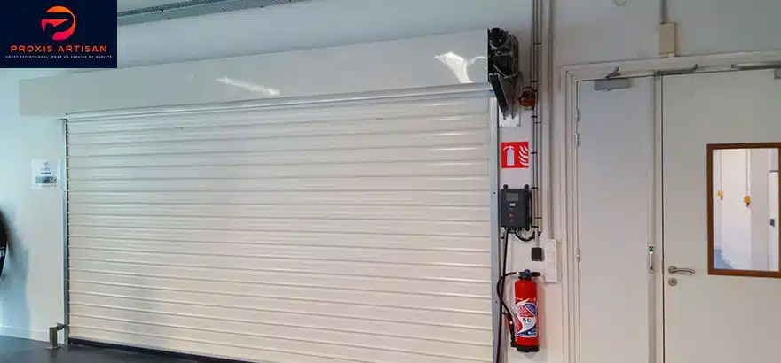 Rideau-de-garage-en-acier-hermétique