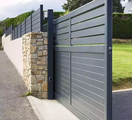 Modernisation d’un portail coulissant ancien à Meudon