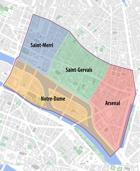 4e arrondissement dit « de l'Hôtel-de-Ville »