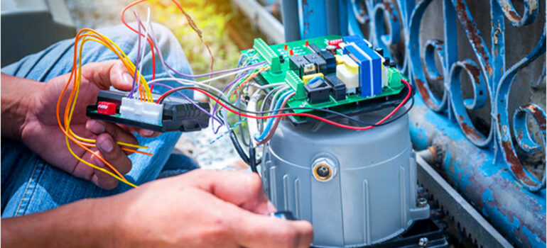 Système de motorisation portail électrique