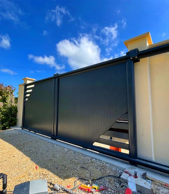 Installation-portail-électrique-Mézy-sur-Seine