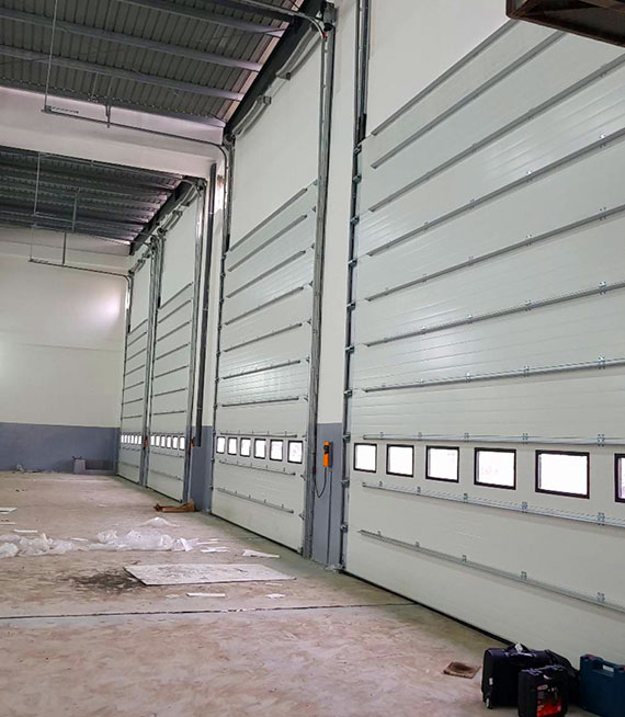 Portes sectionnelles garage Favrieux