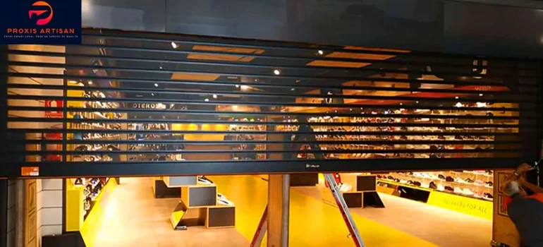 installation de rideaux métalliques personnalisés