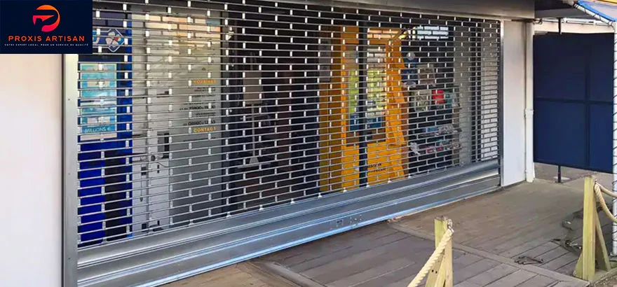 maintenance régulière des rideaux métalliques