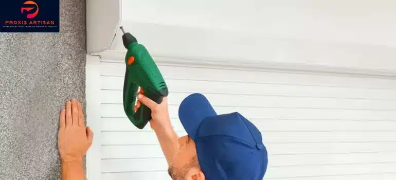 Installation volet roulant