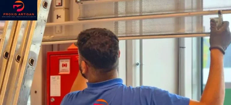 Pose et Intervention urgence rideaux métalliques Paris 8ème : pourquoi choisir Proxis Artisan ?