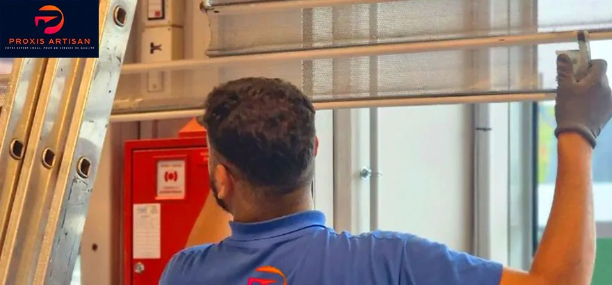 Pose et Intervention urgence rideaux métalliques Paris 8ème : pourquoi choisir Proxis Artisan ?