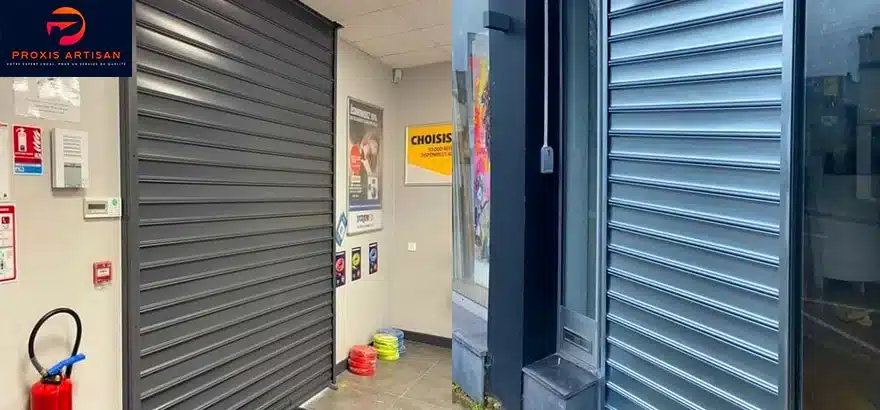 Urgence rideaux métalliques en panne sur Paris
