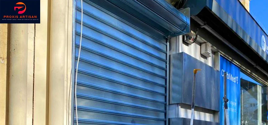 rideaux metalliques commerce