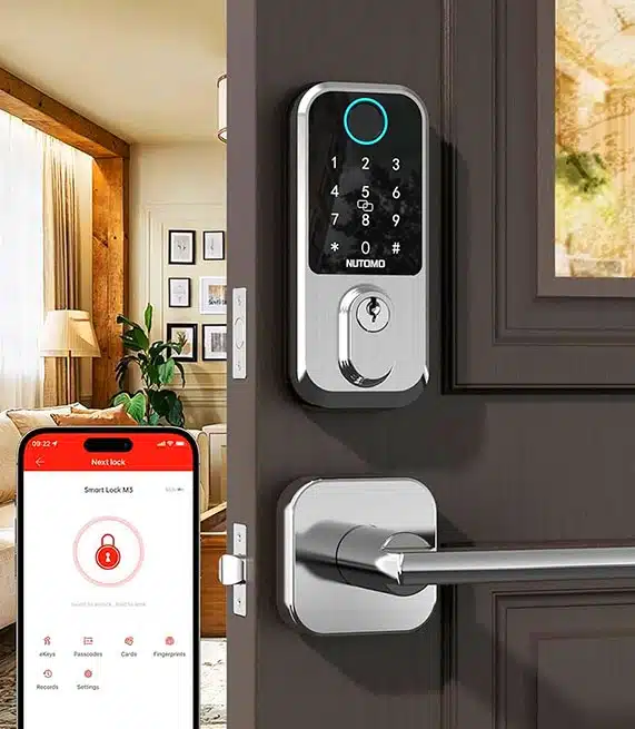 serrure à code porte d’entrée