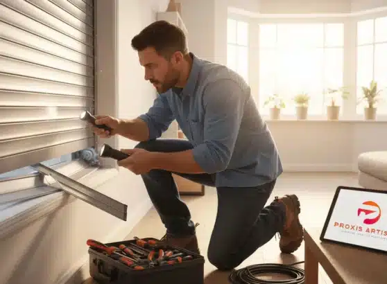 Volet roulant bloqué