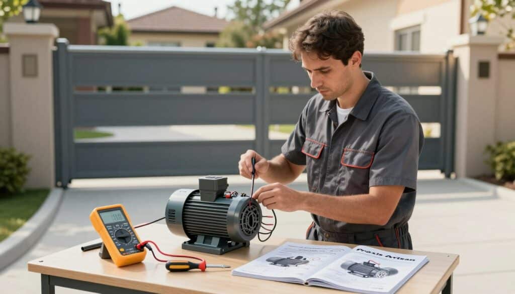 dépannage portail électrique