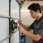 porte de garage en panne