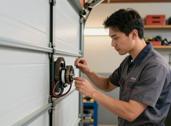 porte de garage en panne